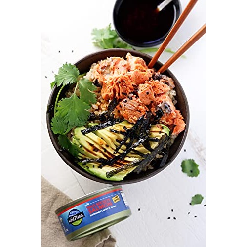 Wild Planet Wild Sockeye Salmon With Skin &Amp; Bones, 3.75 Oz, Pack