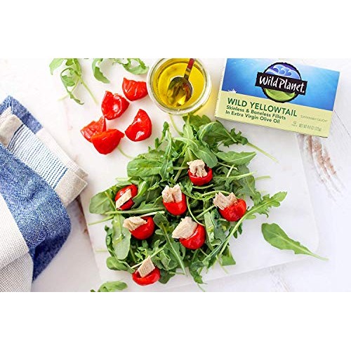 Wild Planet Wild Yellowtail Fillets In Organic Extra Virgin Oliv