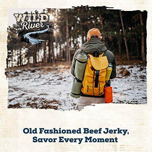 Wild River Beef Jerky Old Fashioned Jerky Includes Mild Black Pe