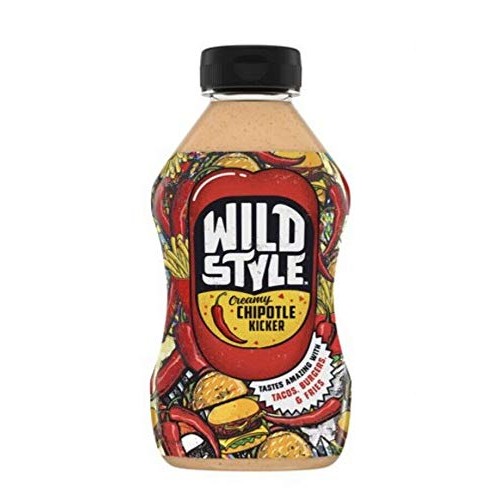 Wild Style Creamy Chipotle Kicker Sauce 12Oz Bottle