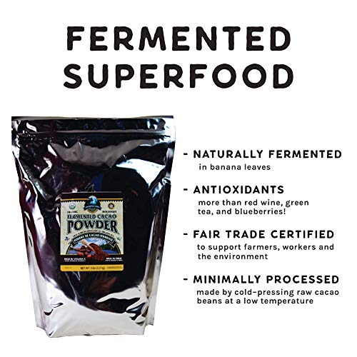 Fermented Organic Cacao Powder - Organic Chocolate - Raw Cacao P...
