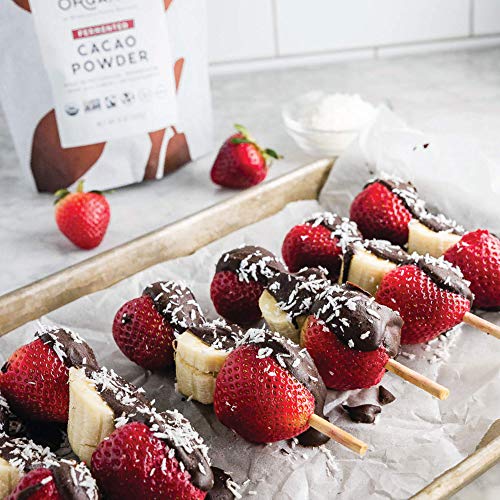 Fermented Organic Cacao Powder - Organic Chocolate - Raw Cacao P...