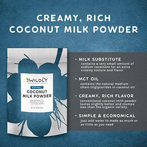 Wildly Coconut Milk Powder - Powdered Milk - Dairy Free Milk Pow