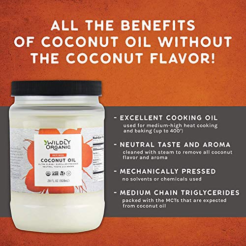 Wildly Organic Refined Coconut Oil - Organic Coconut Oil - Cocon