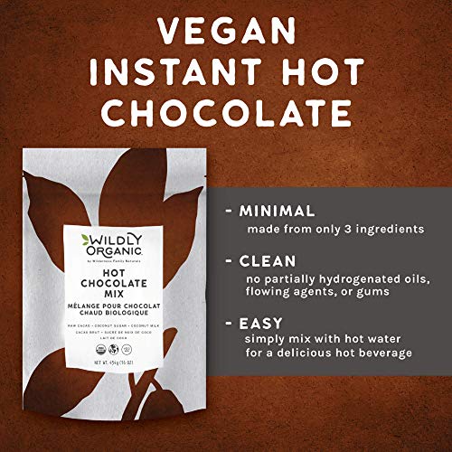 Wildly Organic Vegan Hot Chocolate Mix - Vegan Chocolate Hot Coc...
