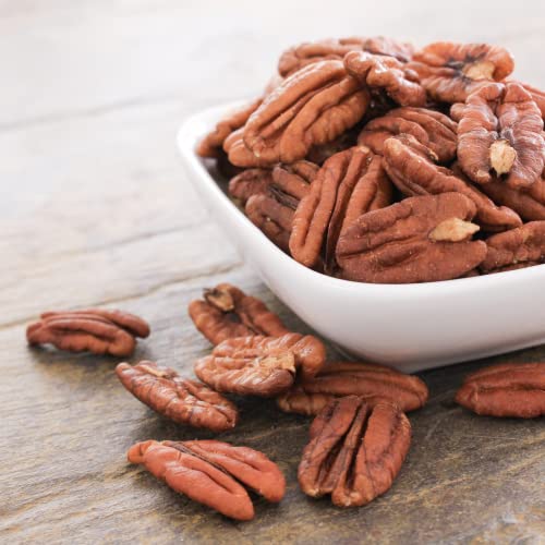 Wilderness Poets, Fancy Mammoth Pecan Halves - Organic, Raw, Lar...