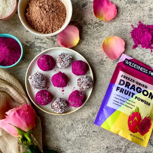 Wilderness Poets, Freeze Dried Dragon Fruit Powder - Pink Pitaha...