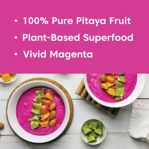 Wilderness Poets, Freeze Dried Dragon Fruit Powder - Pink Pitaha...