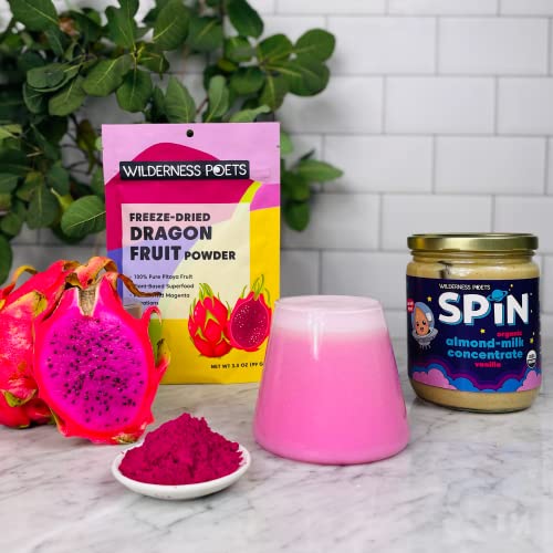 Wilderness Poets, Freeze Dried Dragon Fruit Powder - Pink Pitaha...