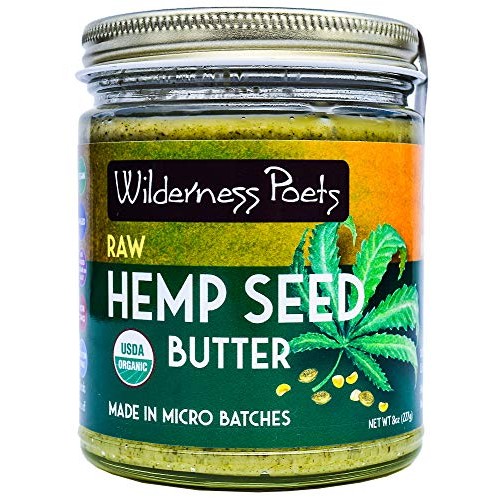 Wilderness Poets Hemp Seed Butter - Organic, Raw, Seed Spread 8