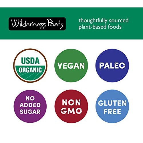 Wilderness Poets, Pistachio Nut Butter, Organic And Raw 8 Ounce