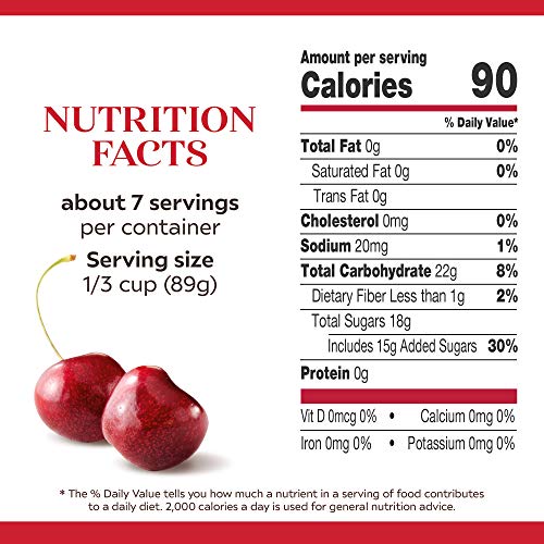 Wilderness Original Pie Filling &Amp; Topping, Country Cherry, 21 Ounce