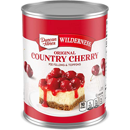 Wilderness Original Pie Filling &Amp; Topping, Country Cherry, 21 Ounce