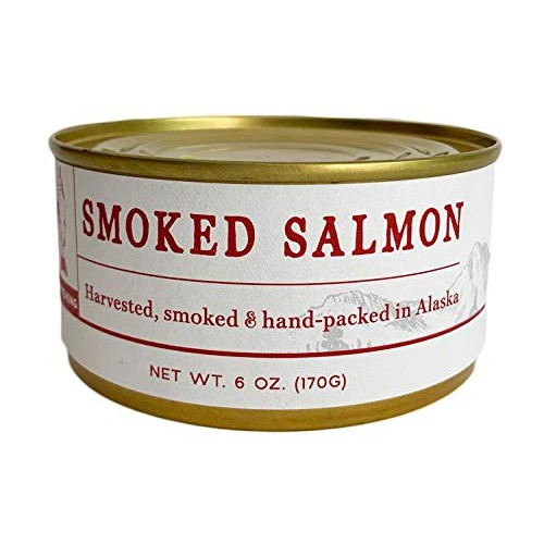 Smoked White King Salmon All Natural, By The Wildfish Cannery, 6