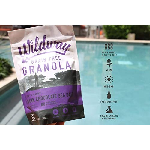 Wildway Vegan, Gluten-Free, Grain-Free Granola - Dark Chocolate Wildway Vegan, Gluten-Free, Grain-Free Granola - Dark Chocolate