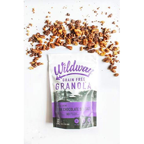 Wildway Vegan, Gluten-Free, Grain-Free Granola - Dark Chocolate Wildway Vegan, Gluten-Free, Grain-Free Granola - Dark Chocolate