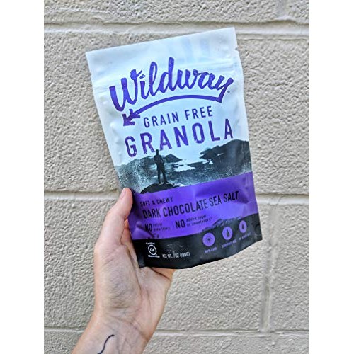 Wildway Vegan, Gluten-Free, Grain-Free Granola - Dark Chocolate Wildway Vegan, Gluten-Free, Grain-Free Granola - Dark Chocolate