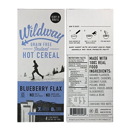 Wildway Grain-Free, Keto Hot Cereal Variety Pack, 7 .Oz Ea, Pack