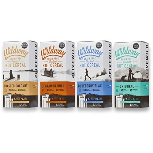 Wildway Grain-Free, Keto Hot Cereal Variety Pack, 7 .Oz Ea, Pack
