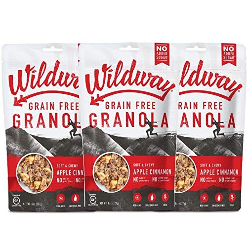 Wildway Keto, Vegan Granola | Apple Cinnamon Granola | Certified