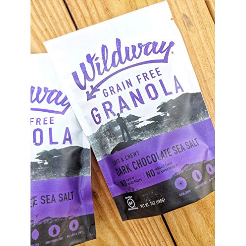 Wildway Vegan, Gluten-Free, Grain-Free Granola - Dark Chocolate
