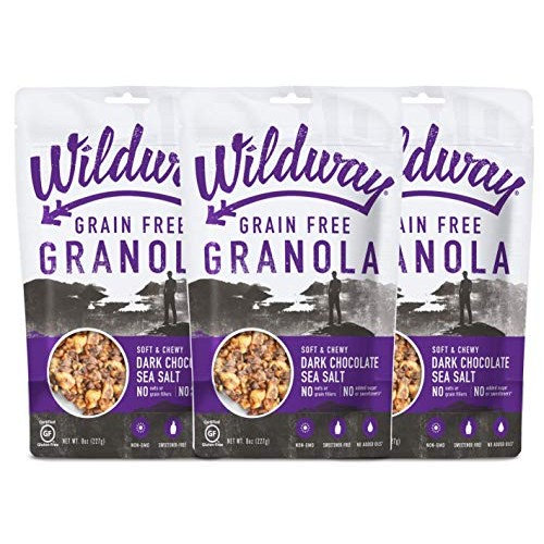 Wildway Vegan, Gluten-Free, Grain-Free Granola - Dark Chocolate