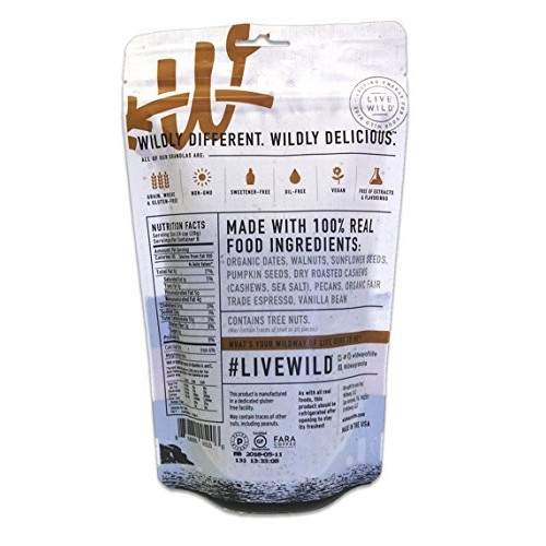 Wildway Grain-Free Granola Variety 4-Pack, 8Oz Certified Gluten