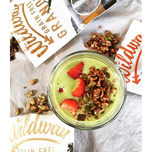 Wildway Grain-Free Granola Variety 4-Pack, 8Oz Certified Gluten