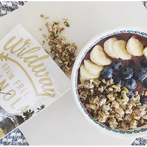 Wildway Grain-Free Granola Variety 4-Pack, 8Oz Certified Gluten