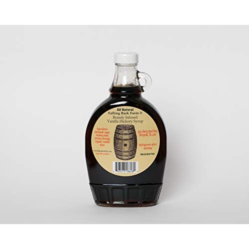 Wildwoods Hickory Brandy Vanilla Syrup- 2 Pack 2 Jars Hickory