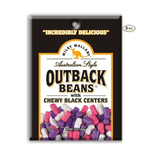 Wiley Wallaby Australian Gourmet Style Outback Beans Licorice Ca