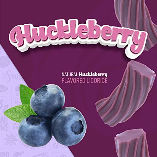 Kennys Wiley Wallaby Liquorice, Huckleberry, 10 Ounce