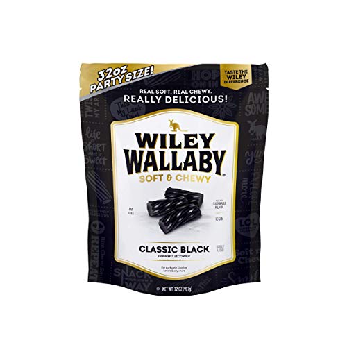 Wiley Wallaby Australian Style Licorice Candy 10Oz