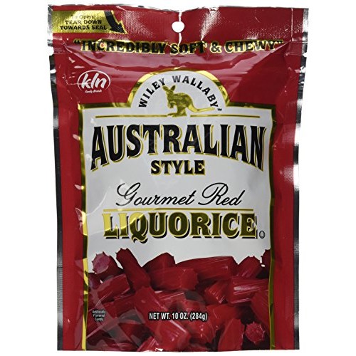 Wiley Wallaby Australian Style Licorice Candy 10Oz