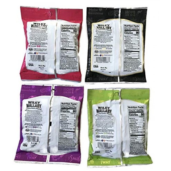 Wiley Wallaby Australian Licorice Variety Pack