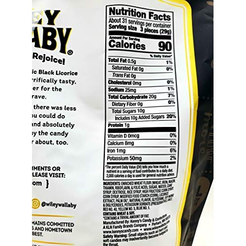 Wiley Wallaby Licorice Bundle Pack In Two Large 2 Lb Bags 64 Ou