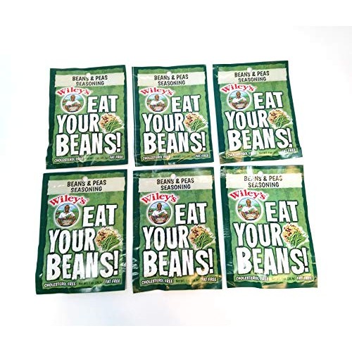 Wileys Beans And Peas Seasonings -6 Six Packets