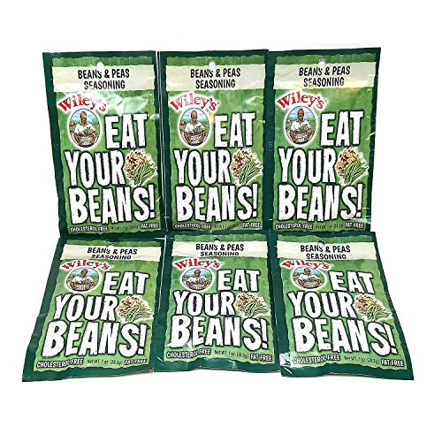 Wileys Beans And Peas Seasonings -6 Six Packets