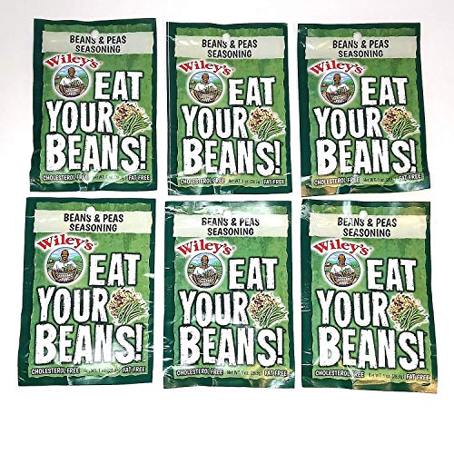 Wileys Beans And Peas Seasonings -6 Six Packets