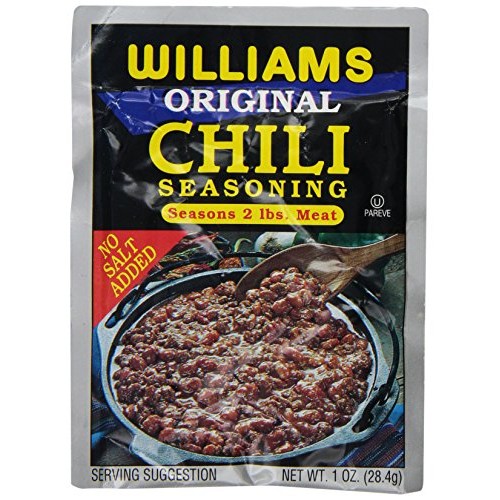 Williams Chili Seasoning Mix, 1-Ounce Packets Pack Of 24