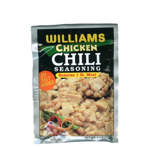 Williams Chicken Chili Seasoning - 1.13 Ounces Pack Of 6