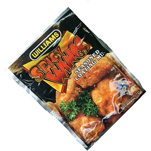 Williams Spicy Wings Seasoned Coating Mix