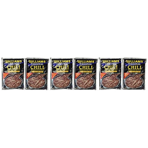 Williams Original Chili Seasoning Pack Of 6