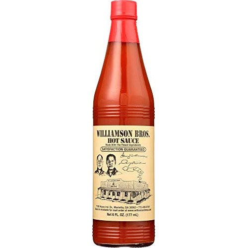Williamson Bros. Hot Sauce - Aged Red Cayenne Peppers With Disti