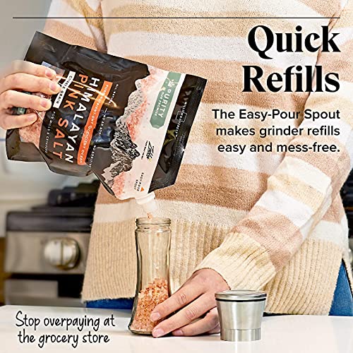 Willow & Everett Himalayan Pink Salt – Coarse Grain for Grinder ...