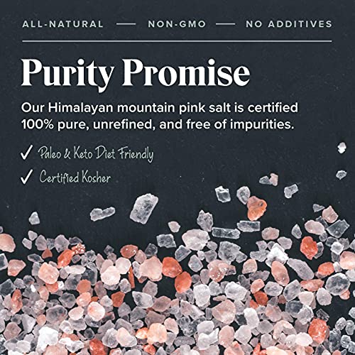 Willow & Everett Himalayan Pink Salt – Coarse Grain for Grinder ...