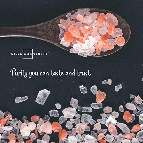 Willow And Everett Pink Himalayan Salt - 10Oz / 283G - Coarse Gr