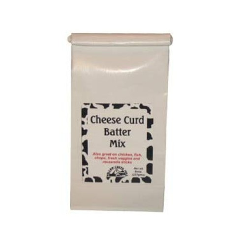 Deep-Fried Cheese Curd Batter Mix Pack Of 4 / 8 Oz. Bags