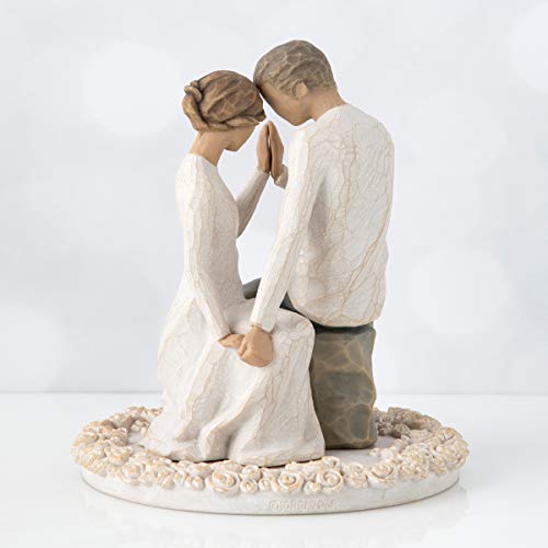 Willow Tree Around You, Sculpted Hand-Painted Cake Topper