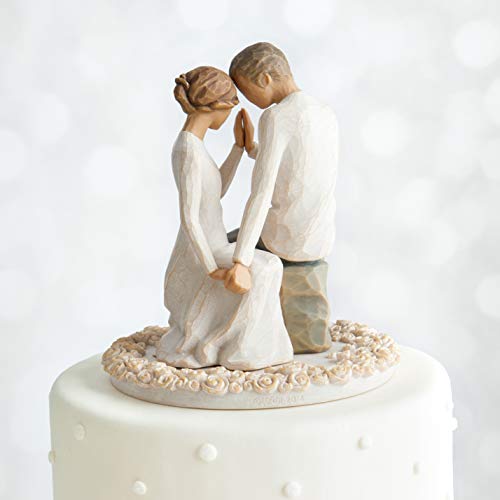 Willow Tree Around You, Sculpted Hand-Painted Cake Topper